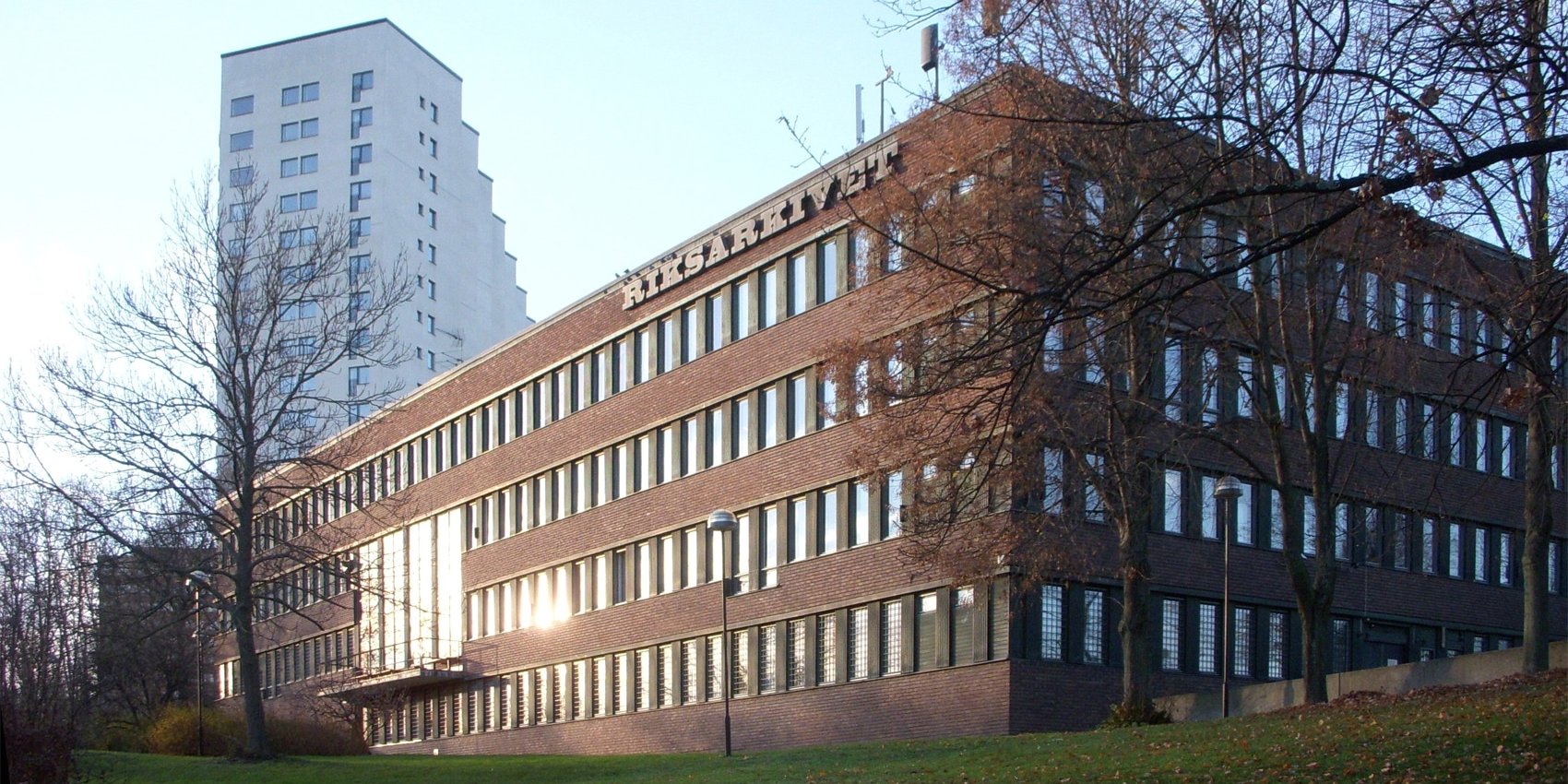 Riksarkivets huvudbyggnad i Stockholm