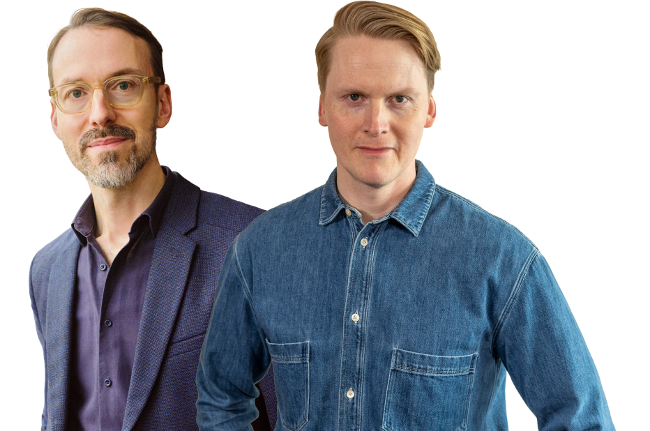 Medverkande i webbinariet: Adam Blomberg, David Blomberg
