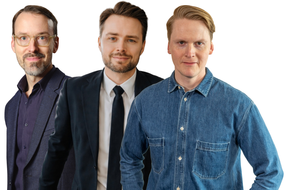 Medverkande i webbinariet: Adam Blomberg, Jens Corneliusson Morberg, David Blomberg