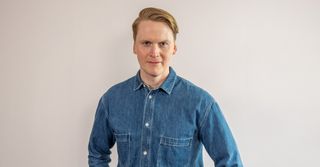 Porträtt av David Blomberg, grundare och affärsansvarig på Whitespace