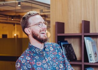 Fredrik Johansson på Whitespace i Malmö.