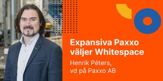 Expansiva Paxxo väljer Whitespace