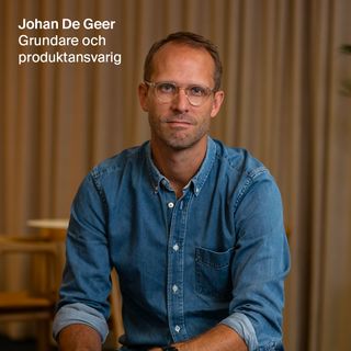 Johan De Geer, grundare och produktchef på Whitespace.