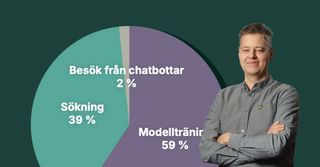 Osynlig AI-trafik eller cookies? Sanningen bakom trafiktappet